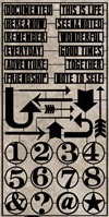 Tim Holtz® Idea-ology™ Findings - Alpha Parts: Framed