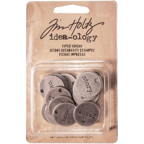 Tim Holtz® Idea-ology™ Typed Tokens