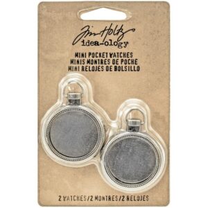 Tim Holtz® Idea-ology™ Findings - Mini Pocket Watches