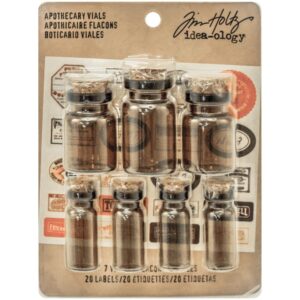 Tim Holtz® Idea-ology™ Findings - Apothecary Vials