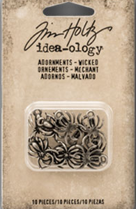 Tim Holtz® Idea-ology™ Adornments - Wicked