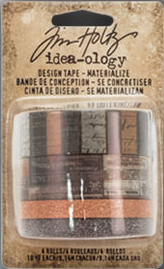 Tim Holtz® Idea-ology™ Paperie - Design Tape: Materialize