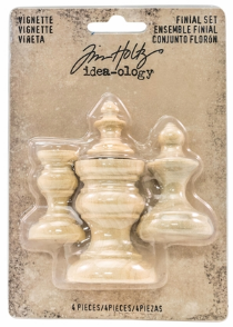 Tim Holtz® Idea-ology™ Embellishments - Vignette: Finial Set