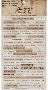 Tim Holtz® Idea-ology™ Paperie - Clippings Stickers