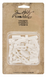 Tim Holtz® Idea-ology™ Embellishments - Typography