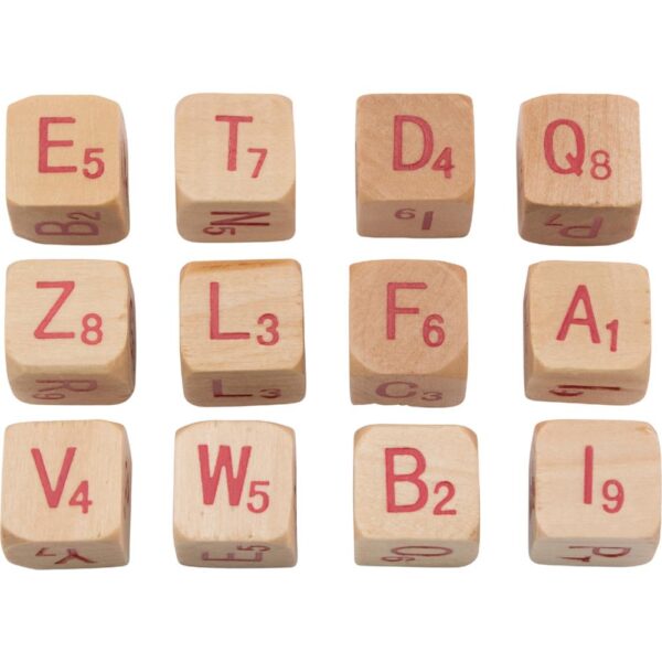 Tim Holtz® Idea-ology™ Findings - Red Alpha Dice