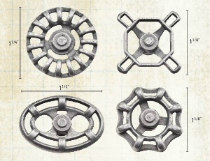 Tim Holtz® Idea-ology™ Findings - Faucet Knobs