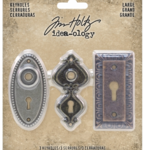 Tim Holtz® Idea-ology™ Findings - Large Keyholes