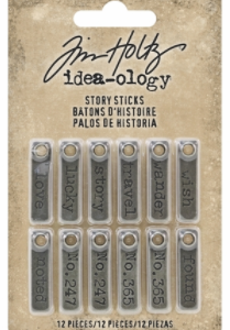Tim Holtz® Idea-ology™ Findings - Story Sticks