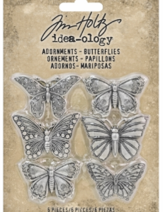 Tim Holtz® Idea-ology™ Adornments - Butterflies
