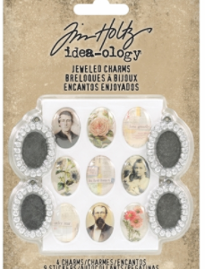 Tim Holtz® Idea-ology™ Findings - Jeweled Charms