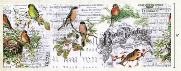 Tim Holtz® Idea-ology™ Paperie - Collage Paper: Aviary