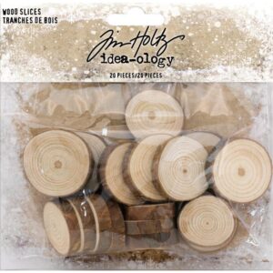 Tim Holtz® Idea-ology™ Findings - Wood Slices