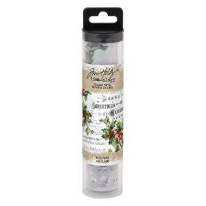 Tim Holtz® Idea-ology™ Paperie - Collage Paper: Holly