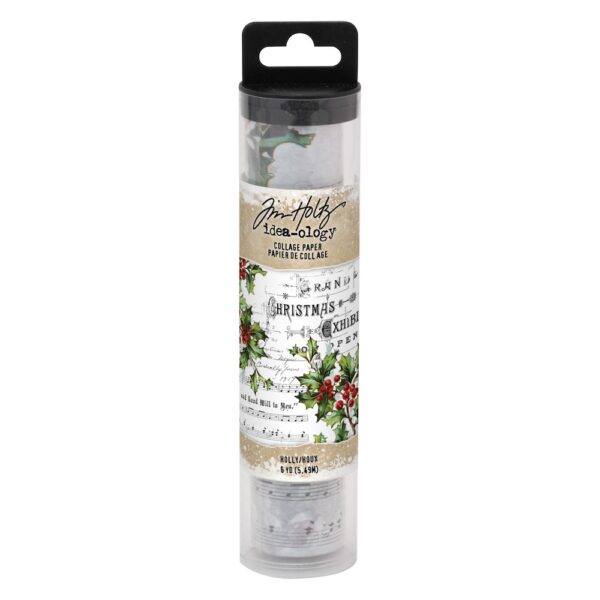 Tim Holtz® Idea-ology™ Paperie - Collage Paper: Holly