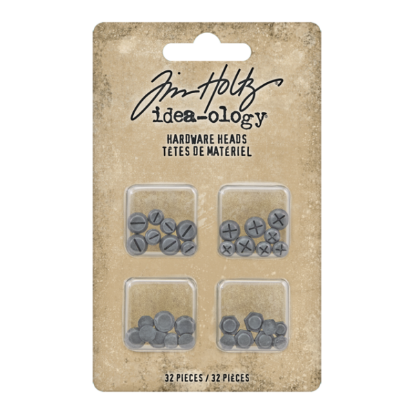 Tim Holtz® Idea-ology™ Findings - Hardware Heads