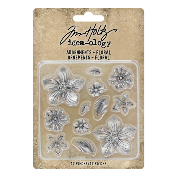 Tim Holtz® Idea-ology™ Findings - Adornments Floral
