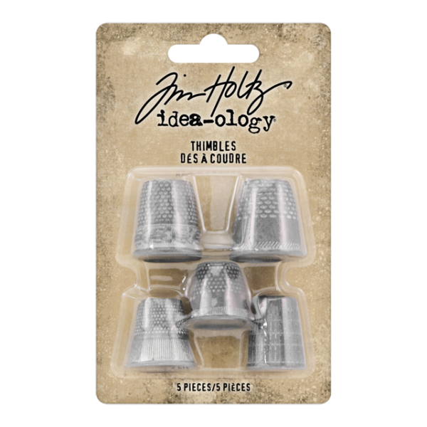 Tim Holtz® Idea-ology™ Findings - Thimbles