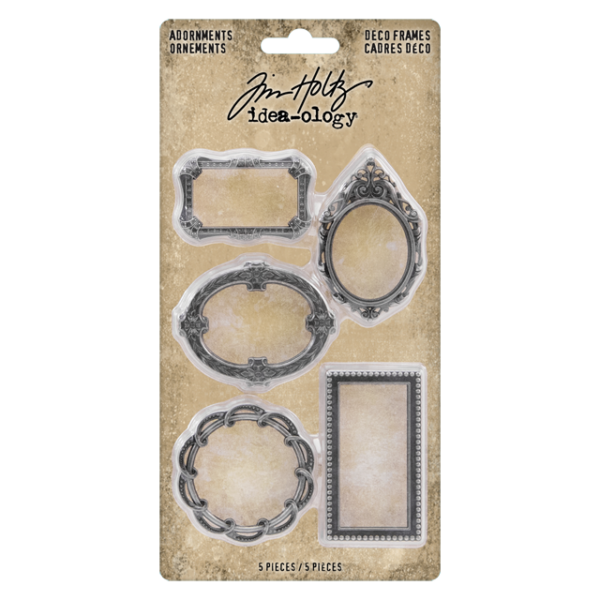 Tim Holtz® Idea-ology™ Findings - Adornments Deco Frames