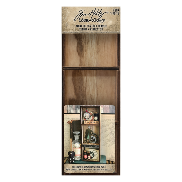 Tim Holtz® Idea-ology™ Structures - Vignette Divided Drawer