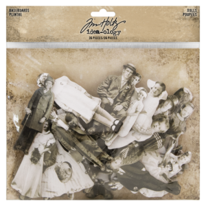Tim Holtz® Idea-ology™ Paperie - Baseboard Dolls
