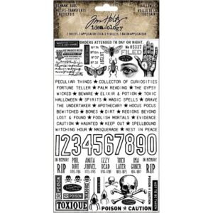 Tim Holtz® Idea-ology™ Paperie - Remnant Rubs: Halloween