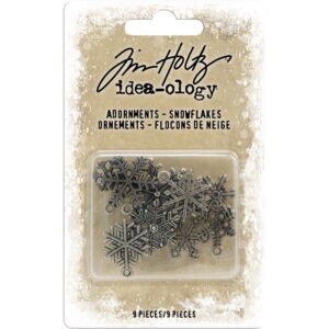 Tim Holtz® Idea-ology™ Adornments: Snowflakes