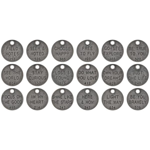 Tim Holtz® Idea-ology™ Embellishments - Thought Tokens