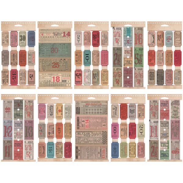 Tim Holtz® Idea-ology™ Paperie - Ticket Book
