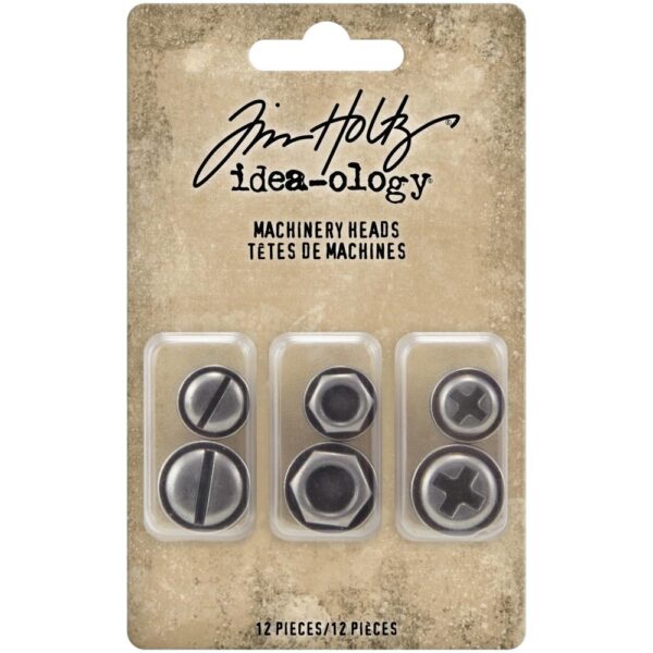 Tim Holtz® Idea-ology™ Embellishments - Machinery Heads