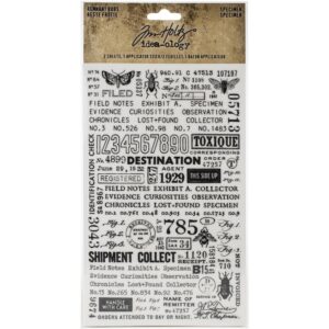 Tim Holtz® Idea-ology™ Paperie - Remnant Rubs Specimen