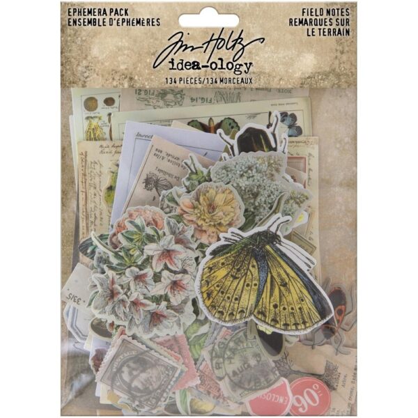 Tim Holtz® Idea-ology™ Paperie - Ephemera Pack Field Notes