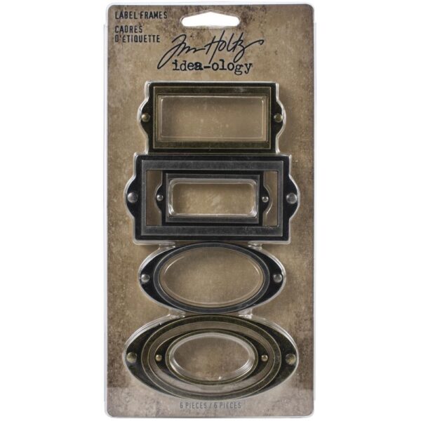 Tim Holtz® Idea-ology™ Embellishments - Label Frames