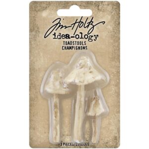 Tim Holtz® Idea-ology™ Findings - Toadstools
