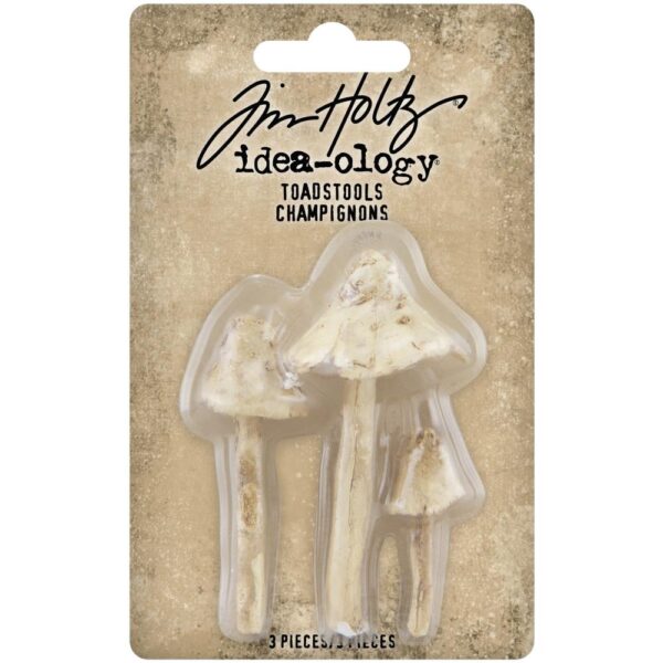 Tim Holtz® Idea-ology™ Findings - Toadstools