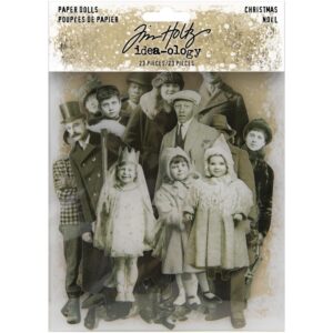 Tim Holtz® Idea-ology™ Paperie - Christmas Paper Dolls