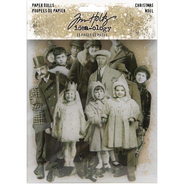 Tim Holtz® Idea-ology™ Paperie - Christmas Paper Dolls