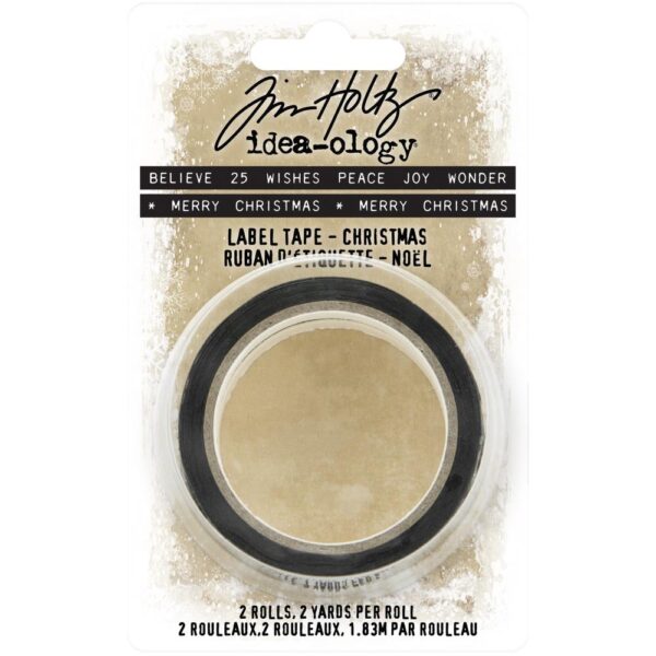 Tim Holtz® Idea-ology™ Findings - Christmas Label Tape