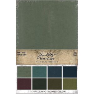 Tim Holtz® Idea-ology™ 6" x 9" Kraft-Stock - Cool