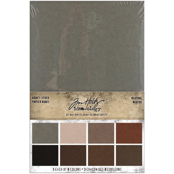 Tim Holtz® Idea-ology™ 6" x 9" Kraft-Stock - Neutral