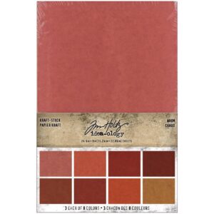 Tim Holtz® Idea-ology™ 6" x 9" Kraft-Stock - Warm