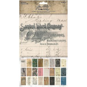 Tim Holtz® Idea-ology™ Paperie - Backdrops Volume 1