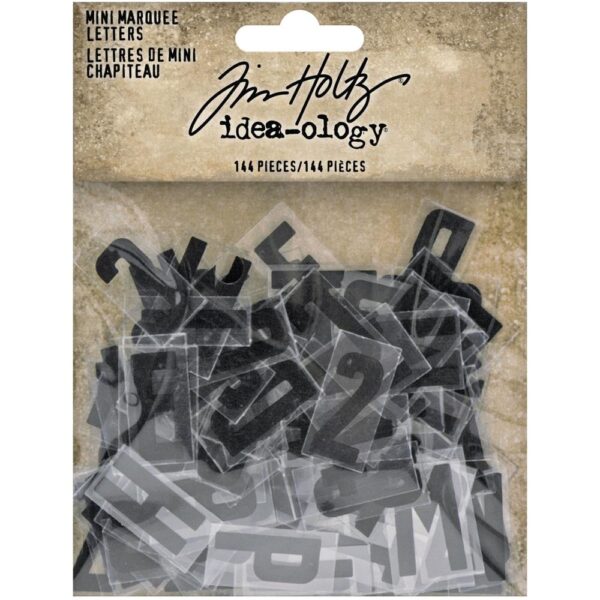 Tim Holtz® Idea-ology™ Findings - Mini Marquee Letters