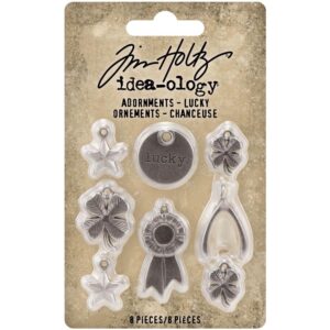 Tim Holtz® Idea-ology™ Findings - Adornments, Lucky
