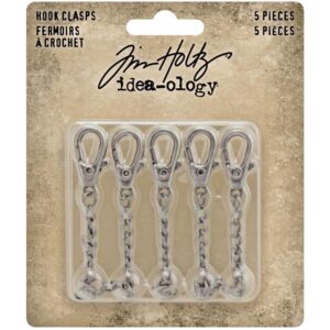 Tim Holtz® Idea-ology™ Findings - Hook Clasps