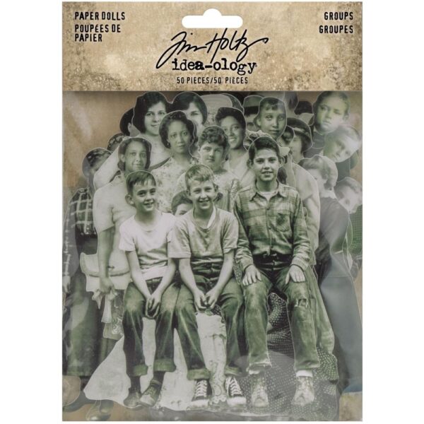 Tim Holtz® Idea-ology™ Findings - Paperie - Paper Dolls, Groups