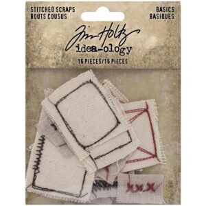 Tim Holtz® Idea-ology™ Findings - Stitched Scraps Basics