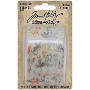 Tim Holtz® Idea-ology™ Findings - Linen Tape Floral