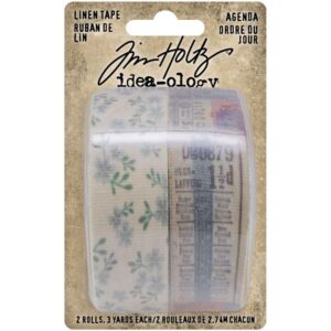 Tim Holtz® Idea-ology™ Findings - Linen Tape Agenda