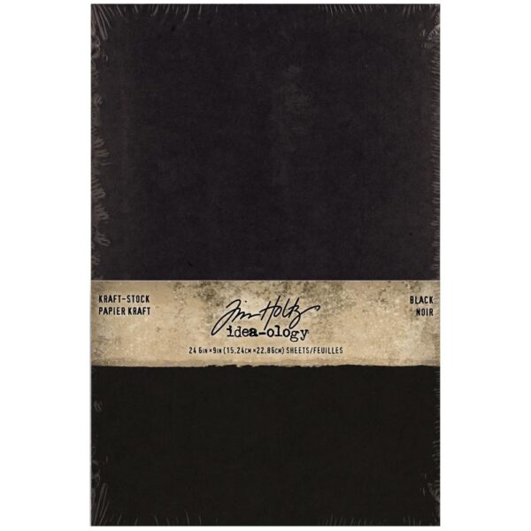 Tim Holtz® Idea-ology™ Kraft-Stock Stack Cardstock Pad 6"X9"